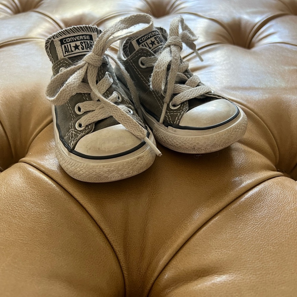 Converse Kids' Gray All Star Sneakers